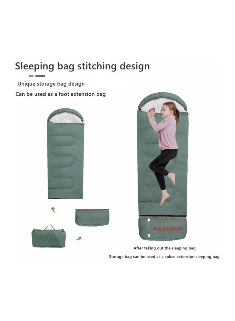 COOLBABY Children's Growth Sleeping Bag Splicable Sleeping Bag Convenient Sleeping Bag Children's Extended Sleeping Bag
