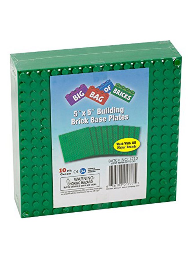 Brick Building Base Plates 10
