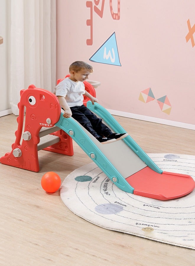Portable Kids Slides Folding Toy House Playground Children Plastic Slide