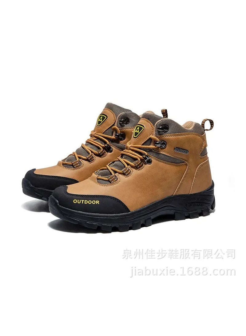 Men's High Top Anti Slip And Wear-Resistant Shoes