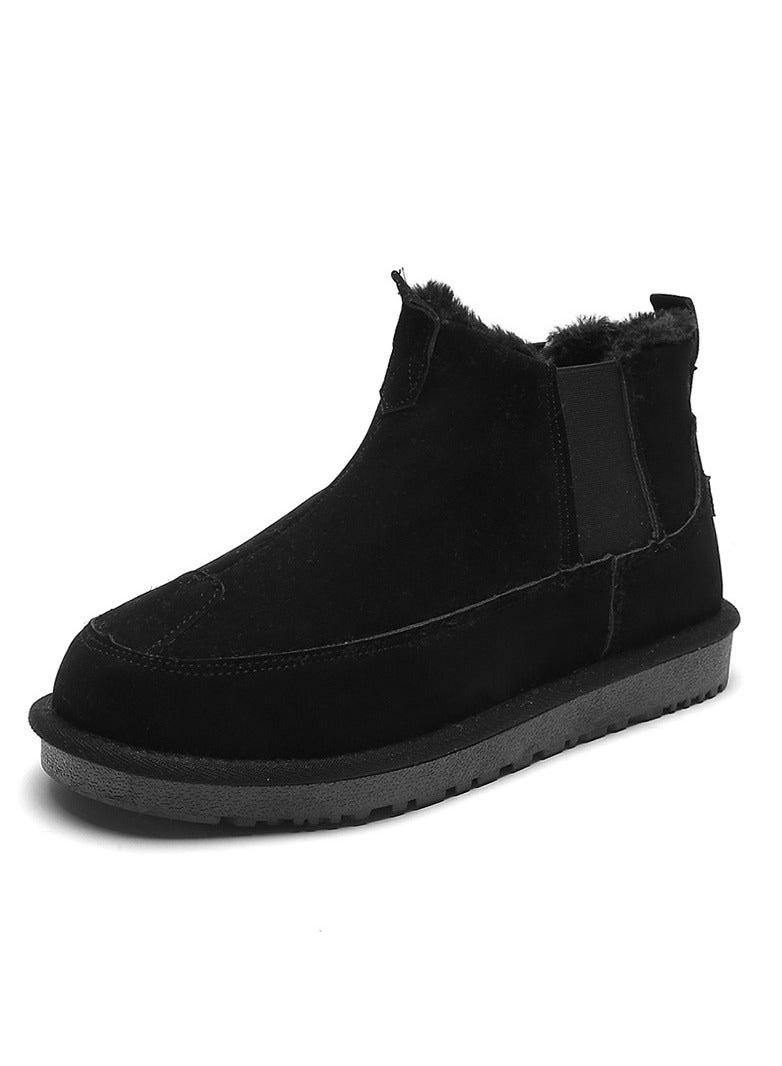 Men's Outdoor Fashion High Top Casual Boots Plush Insulation