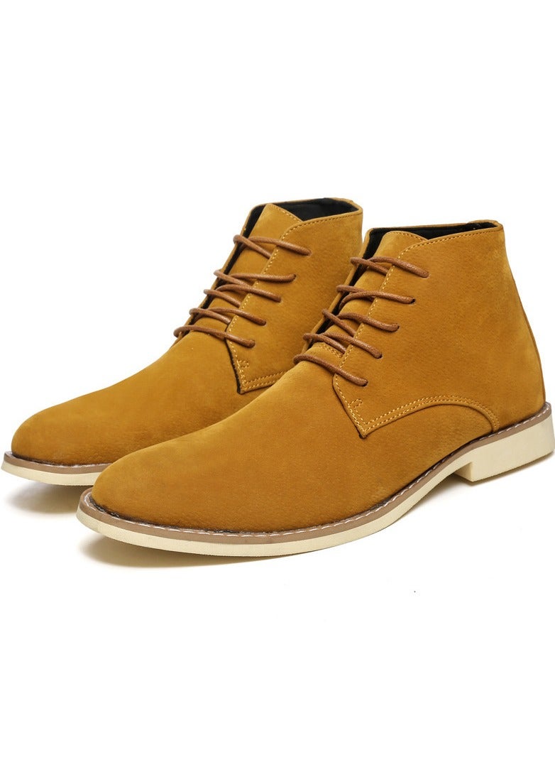 Men's High Top Anti Slip And Wear-Resistant Casual Shoes