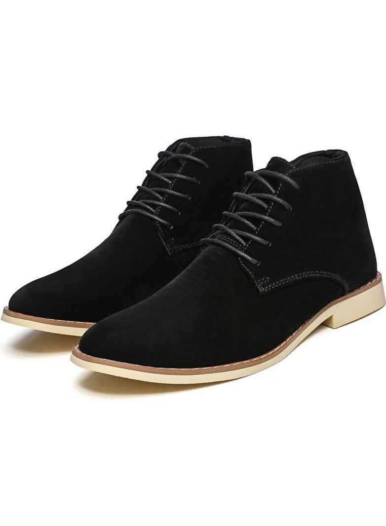 Men's High Top Anti Slip And Wear-Resistant Casual  Shoes