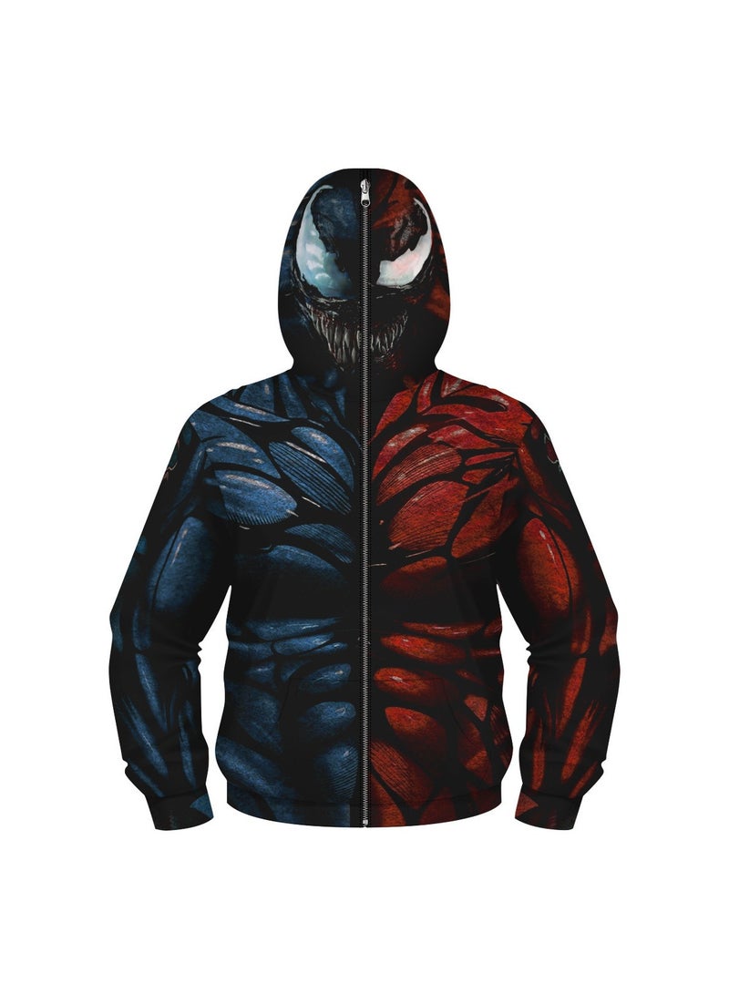 Spider Series 3D Digital Printed Children's Sweater