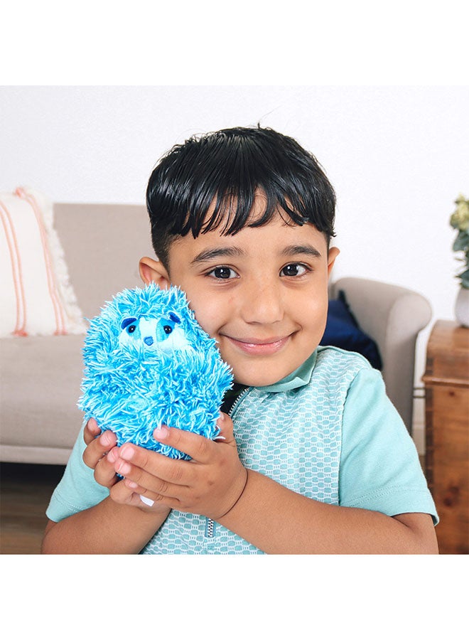 Curlimals Interactive Plush Soft Toys For Kids - Blue