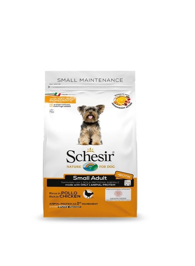 Small Adult Maintenance With Chicken Dog Dry Food 2Kg
