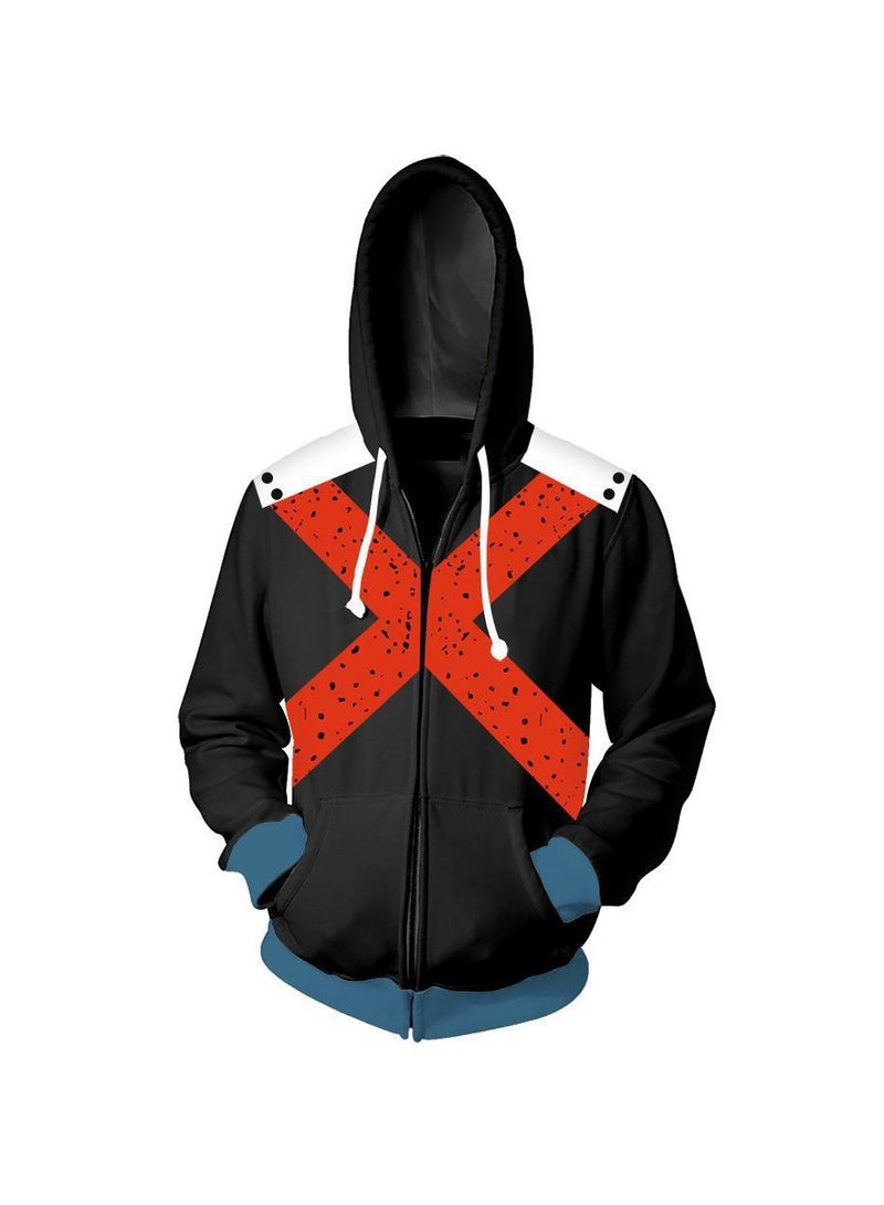 Riman My Heroes Academy Season 5 Cosplay3d Hoodie