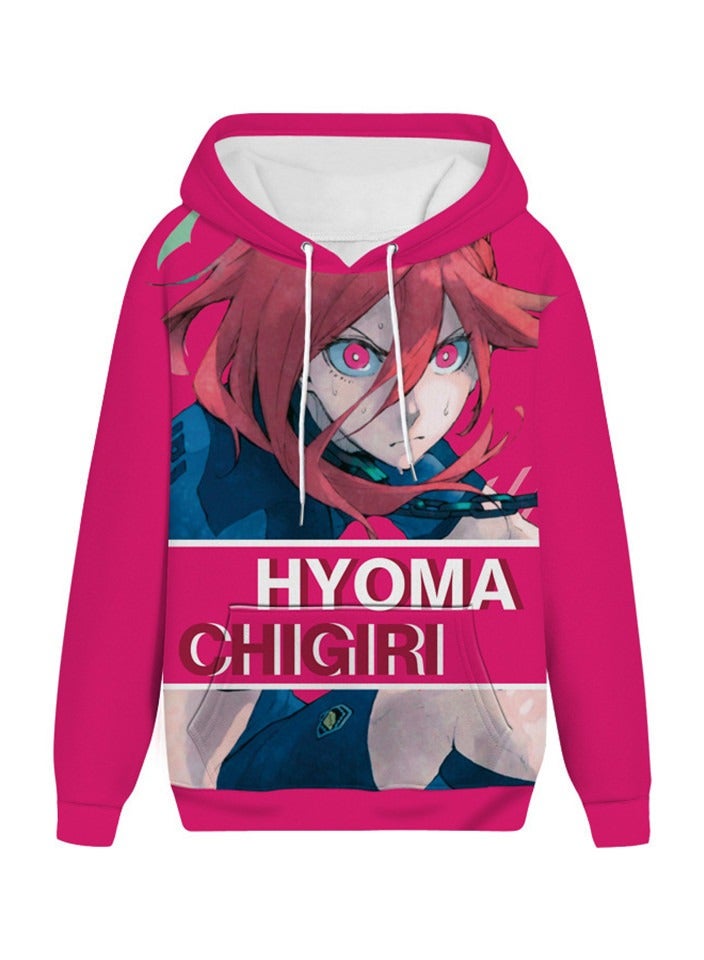 BLUE LOCK BLUE PRISON 3D DIGITAL PRINT HOODIE