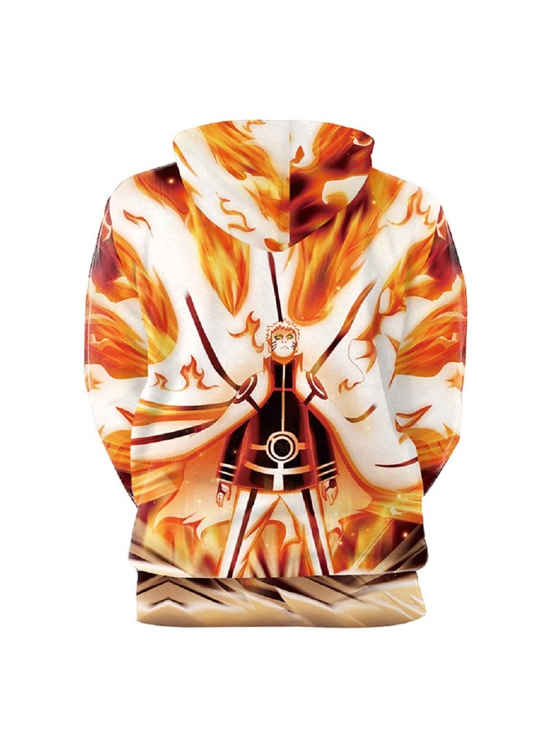 Anime Character Naruto Naruto Sasuke 3D Printed Digital Printed Hoodie