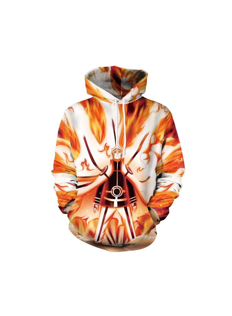 Anime Character Naruto Naruto Sasuke 3D Printed Digital Printed Hoodie