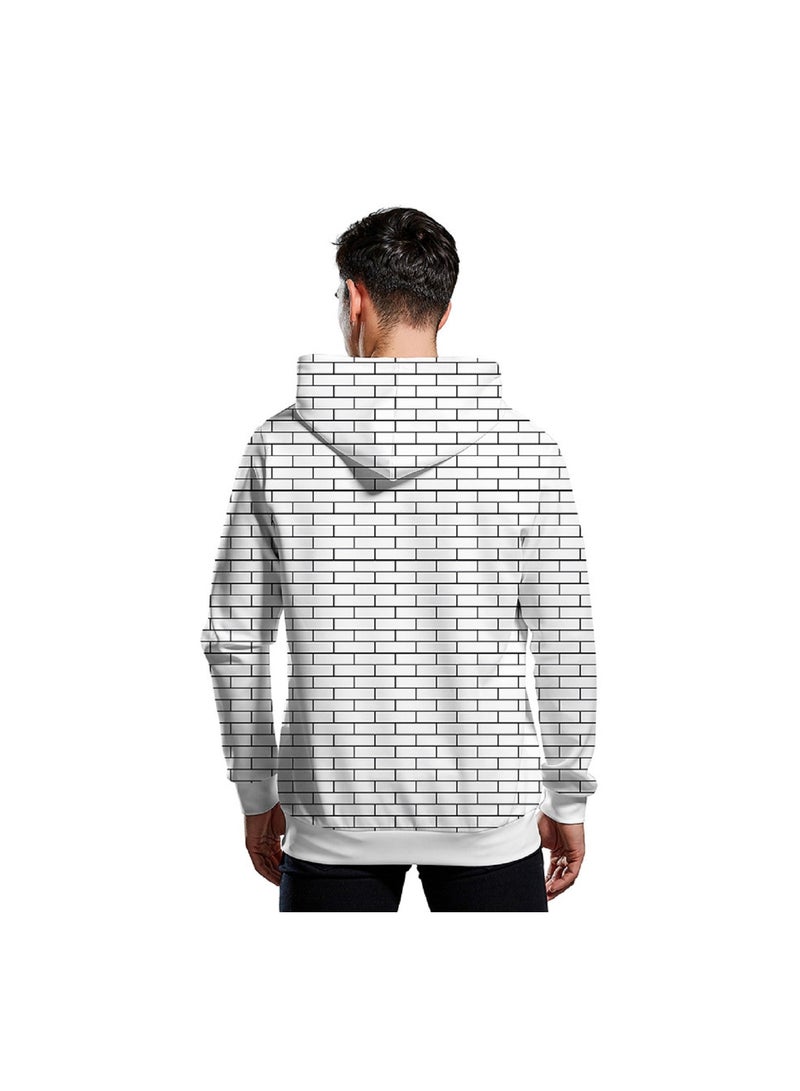3D Digital Printed Casual And Comfortable Sports Hoodie
