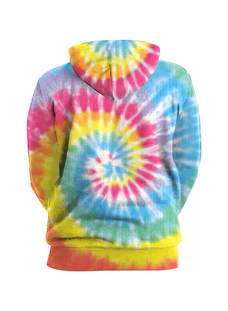 Skull Head Loose Fit Digital Printed Hoodie