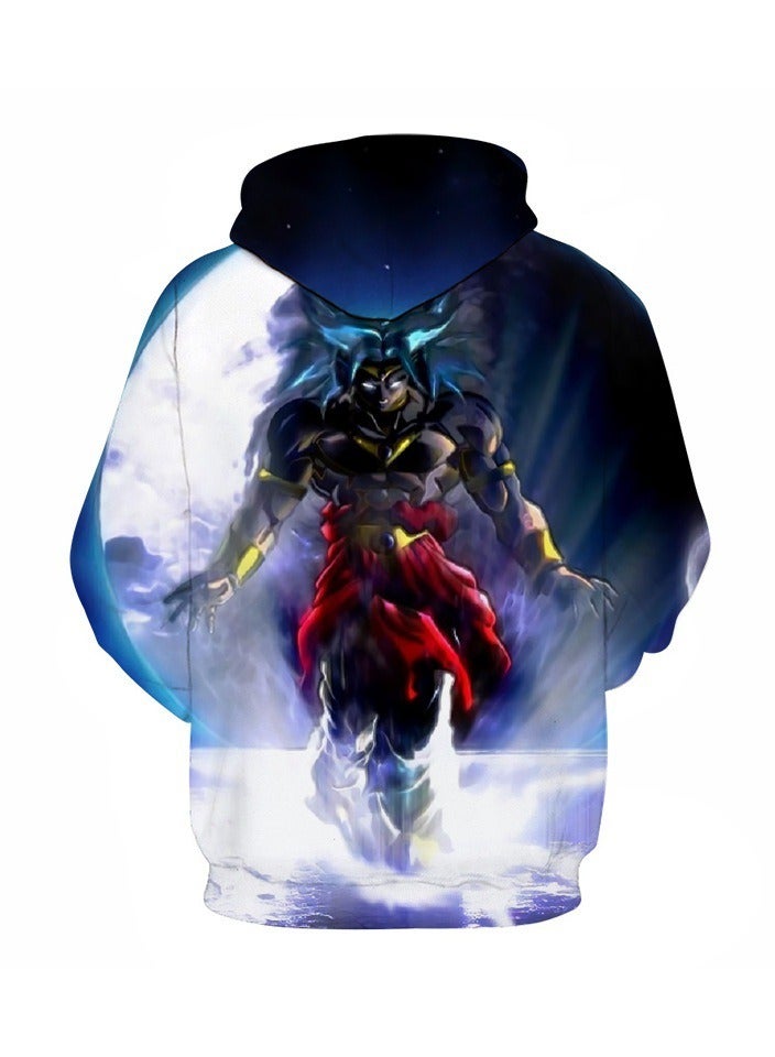 Seven Dragon Ball Wukong 3D Digital Printed Sweater Loose Hooded