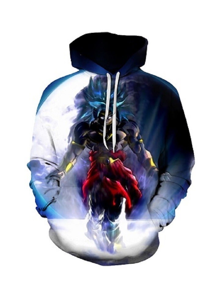 Seven Dragon Ball Wukong 3D Digital Printed Sweater Loose Hooded
