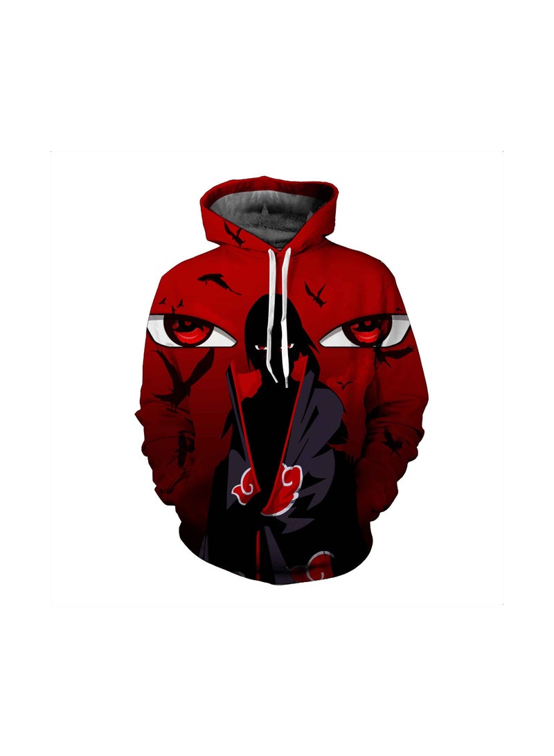 Anime Surrounding Naruto COS Xiao Organization Yuzhi Bo Itachi Hooded Sweater