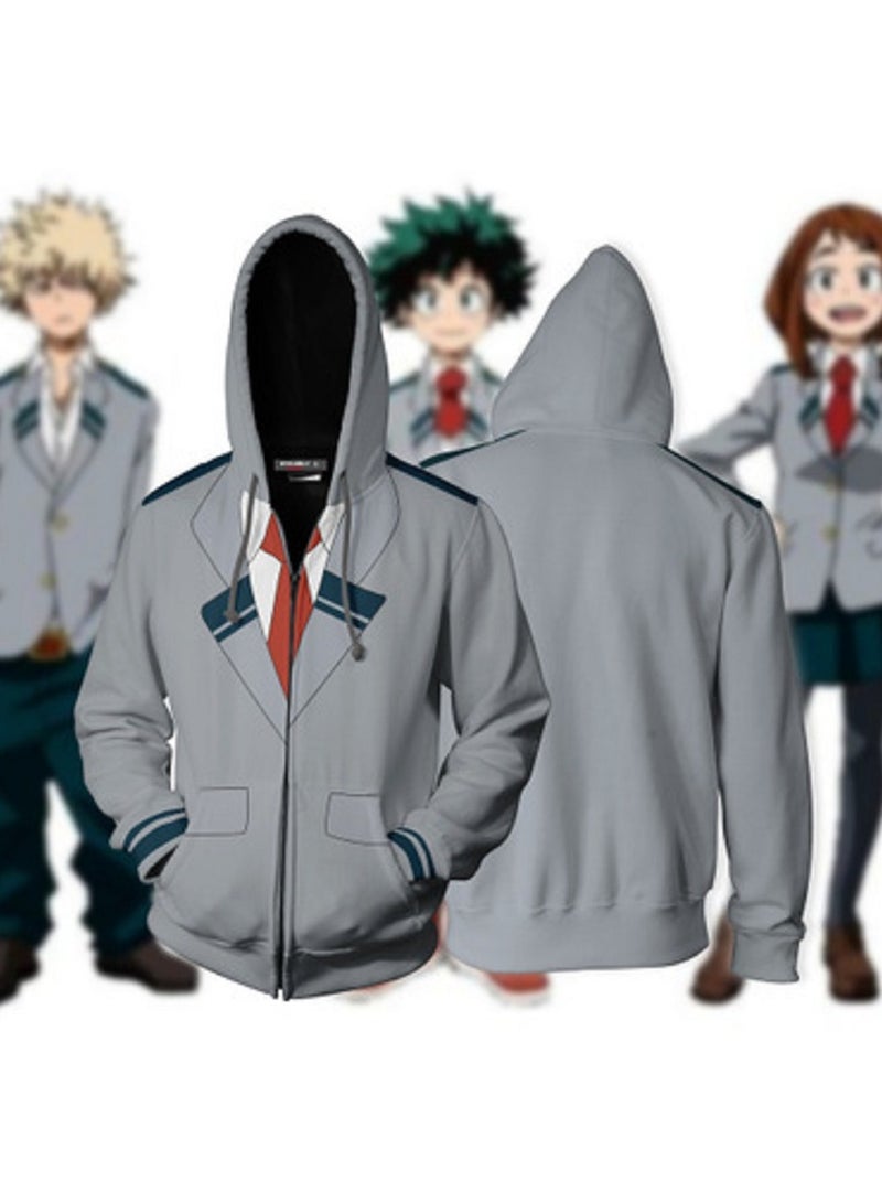 Riman My Heroes Academy Season 5 Cosplay3d Hoodie