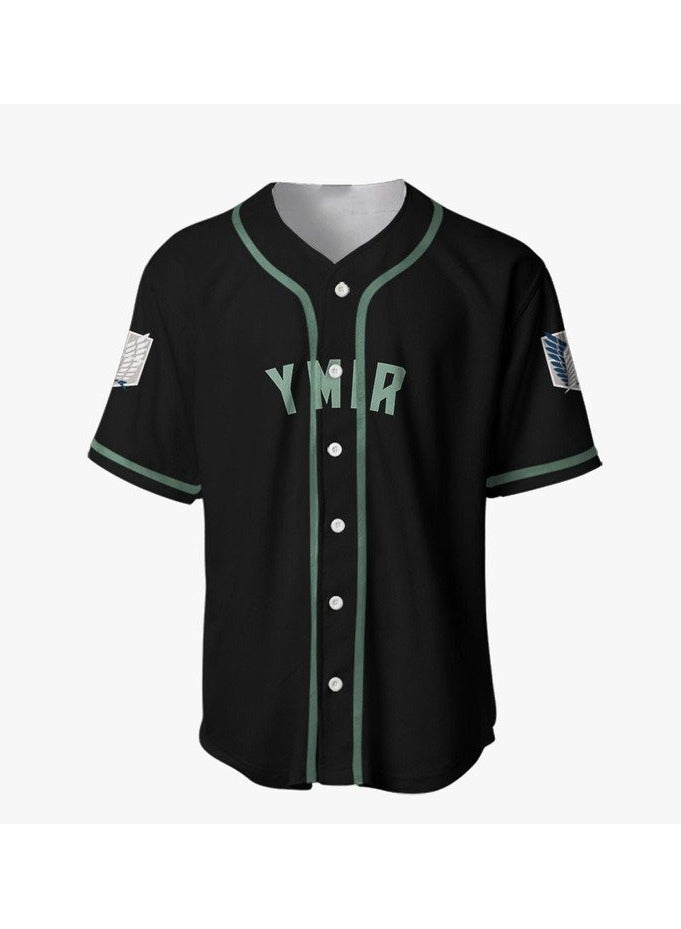 The Giant Series 3D Digital Printed Cardigan Short Sleeve