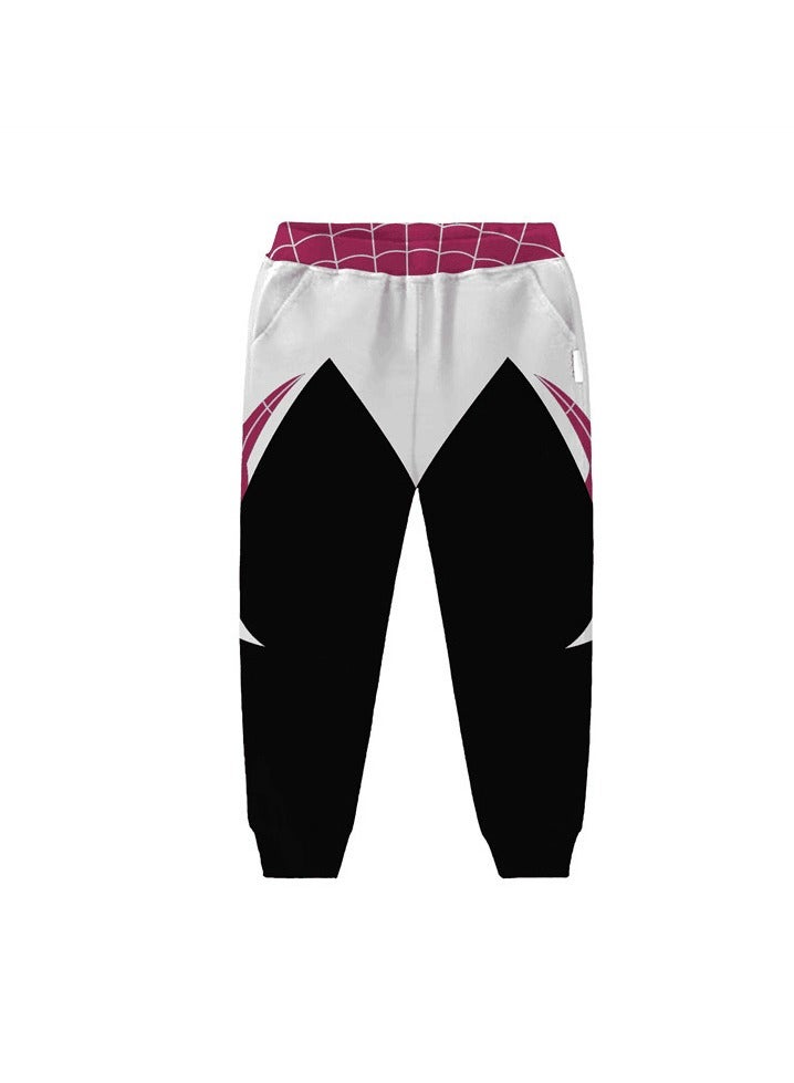 New Spider Series 3D Digital Printed Children's Role Playing Pants