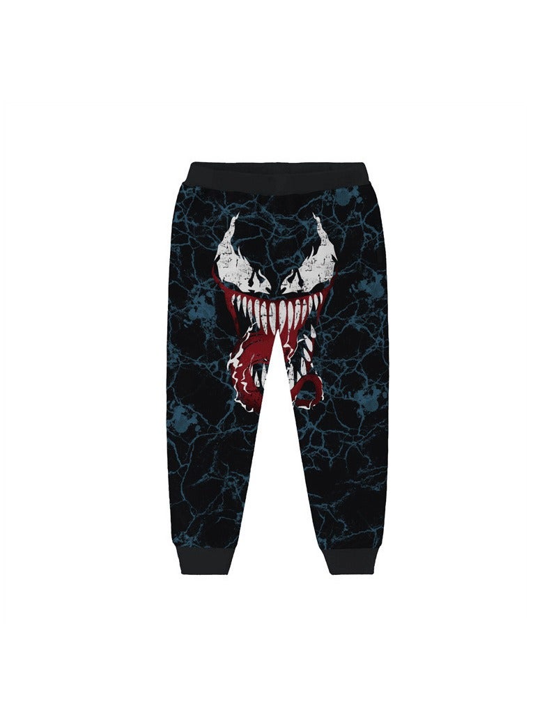 New Spider Series 3D Digital Printed Children's Role Playing Pants