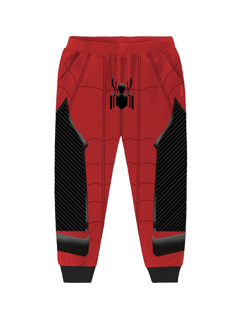 New Spider Series 3D Digital Printed Children's Role Playing Pants