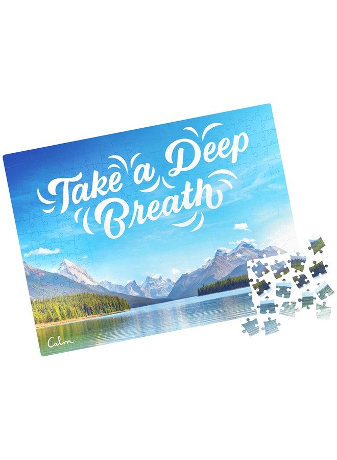 300Piece Calm Jigsaw Puzzle For Relaxation Stress Relief And Mood Elevation For Adults And Kids Ages 8 And Up Jasper Lake