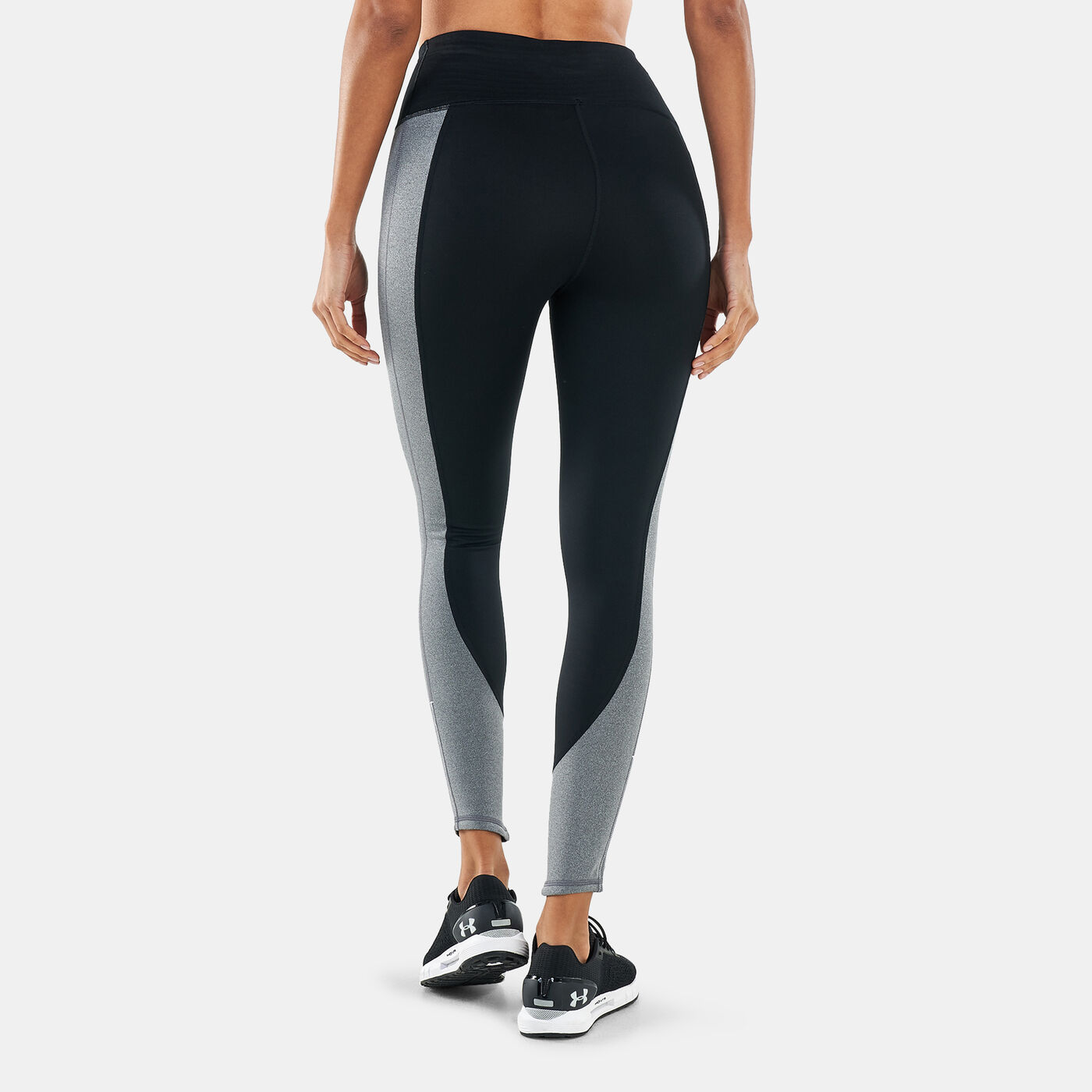Women's ColdGear® No-Slip Waistband Blocked Ankle Leggings
