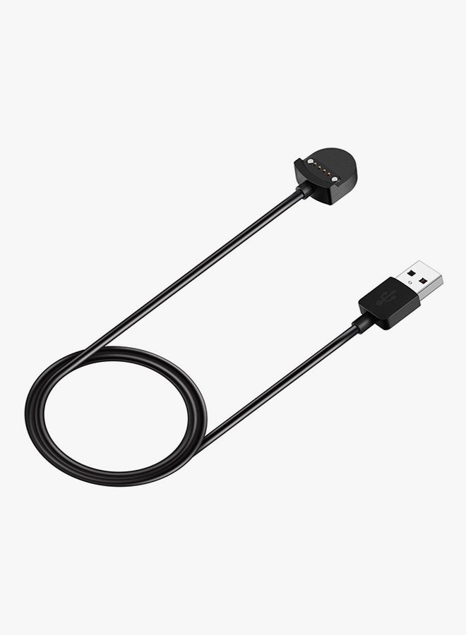 Universal Charging Dock Charger Cable For Ticwatch S/Ticwatch E Black