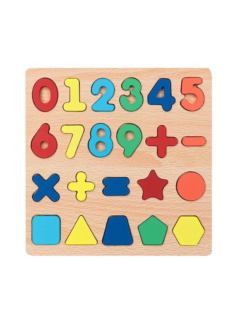 Three-dimensional building block toy children's early education puzzle toy