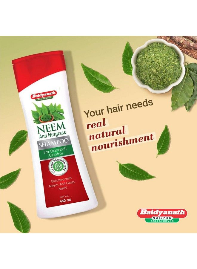 Neem And Nutgrass Shampoo I Neem Hair Shampoo I Methi For Hair Growth I 450 Ml