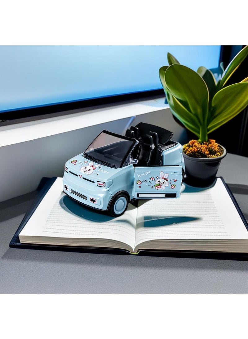 Children's Cartoon Mini Convertible Model Inertial Sports Car Toy