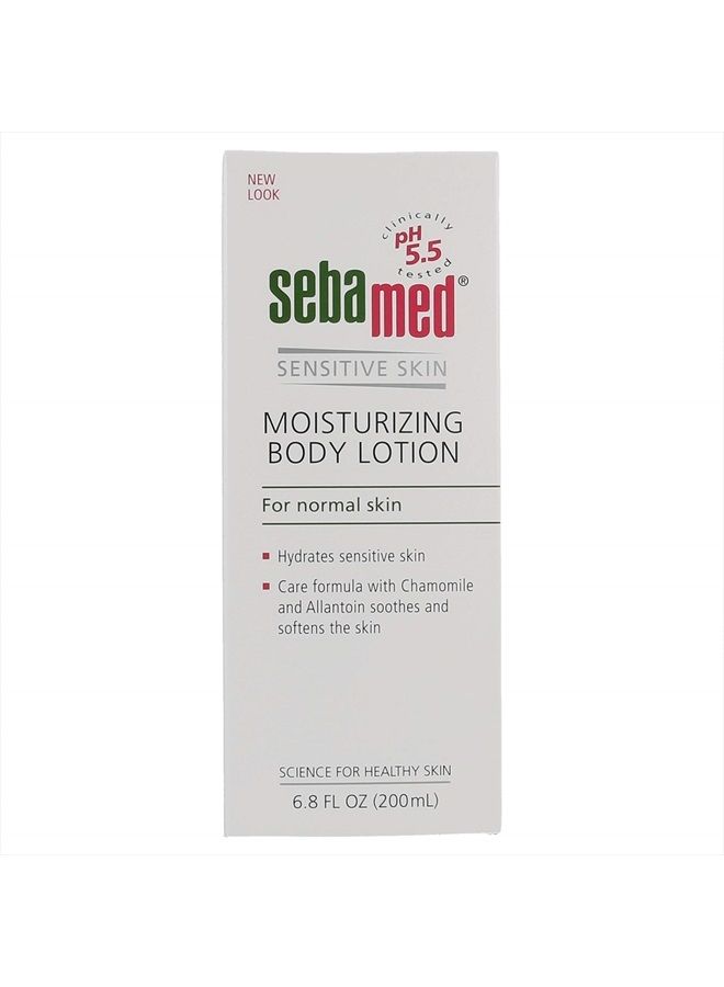 Sebamed Moisturizing Lotion pH 5.5 for Sensitive Skin Dermatologist Recommended Moisturizer 6.8 Fluid Ounces (200 Milliliters)