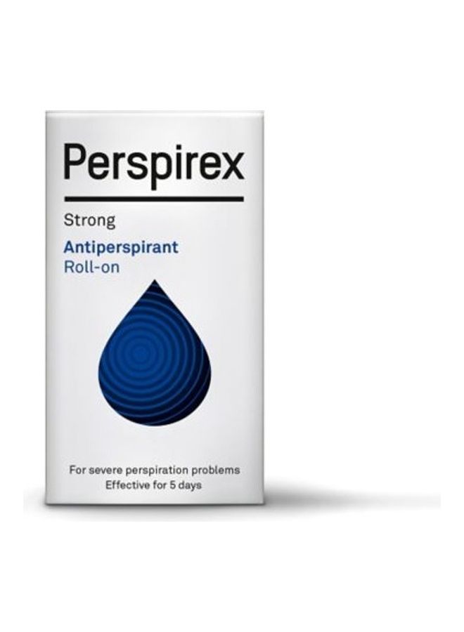 Strong Antiperspirant Roll On White/Blue 20ml