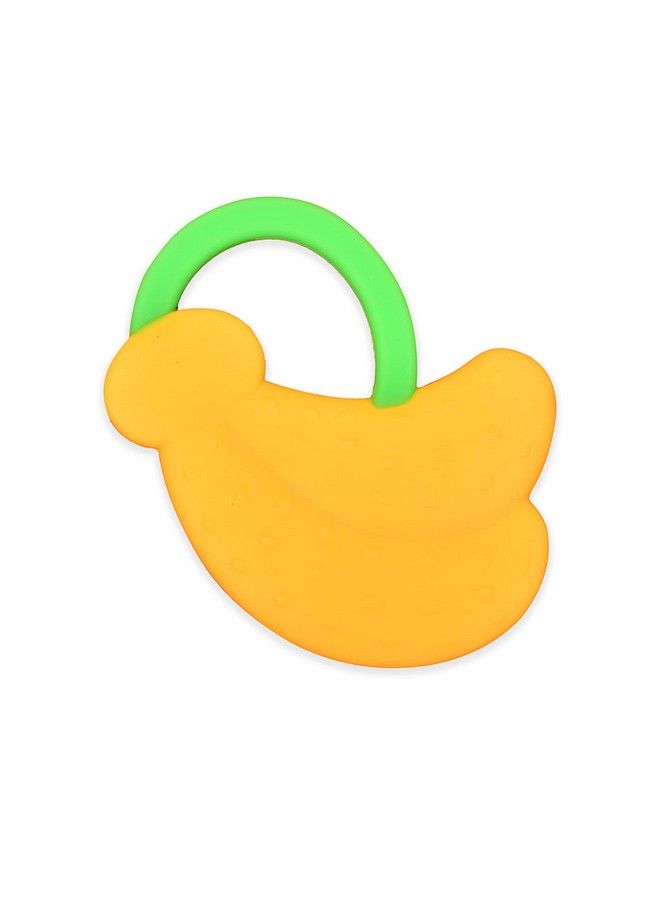 � Combo Silicone Fruit Shape Teether For Baby;Toddlers;Infants;Children (Pack Of 3) (Color 15)