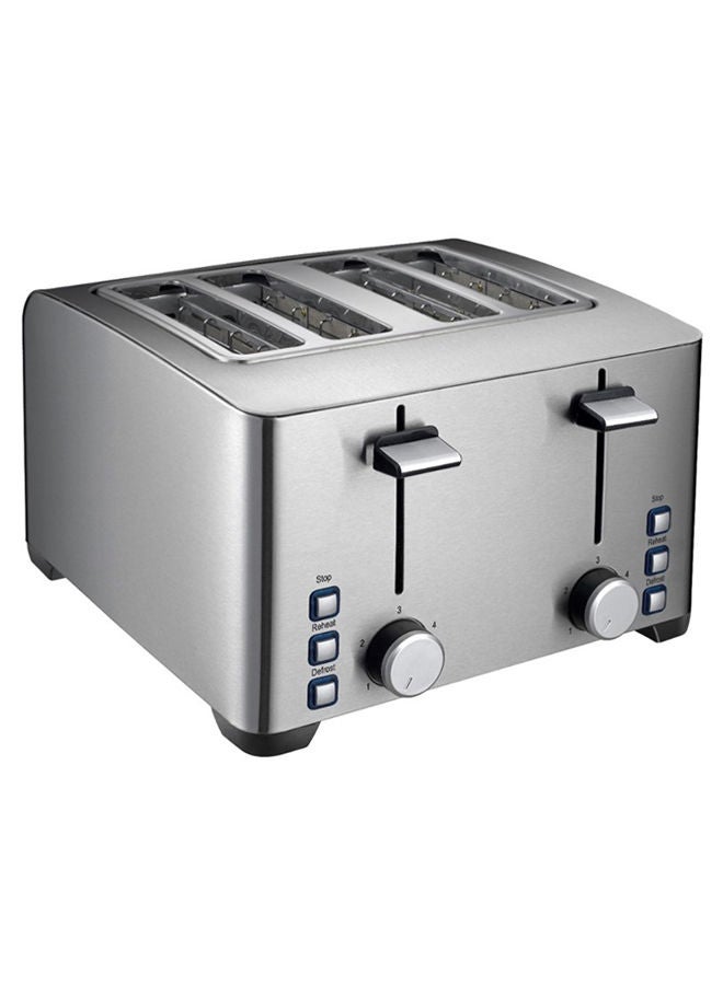 4-Slice Bread Toaster 1500W 1500.0 W GSS-BT4SS Silver