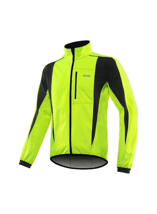 Winter Warm UP Cycling Jacket Breathable Bike Outerwear Windproof Waterproof Cycling Jacket