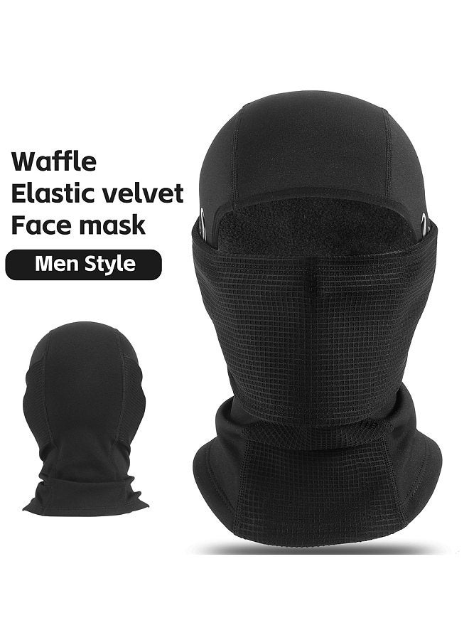 WEST BIKING Windproof Bicycle Facemasks Winter Cycling Lining Caps Breathable Headgear Warm Stretchy Thermal Pullover Hat for Motorcycle Racing Climbing Skiing Fishing