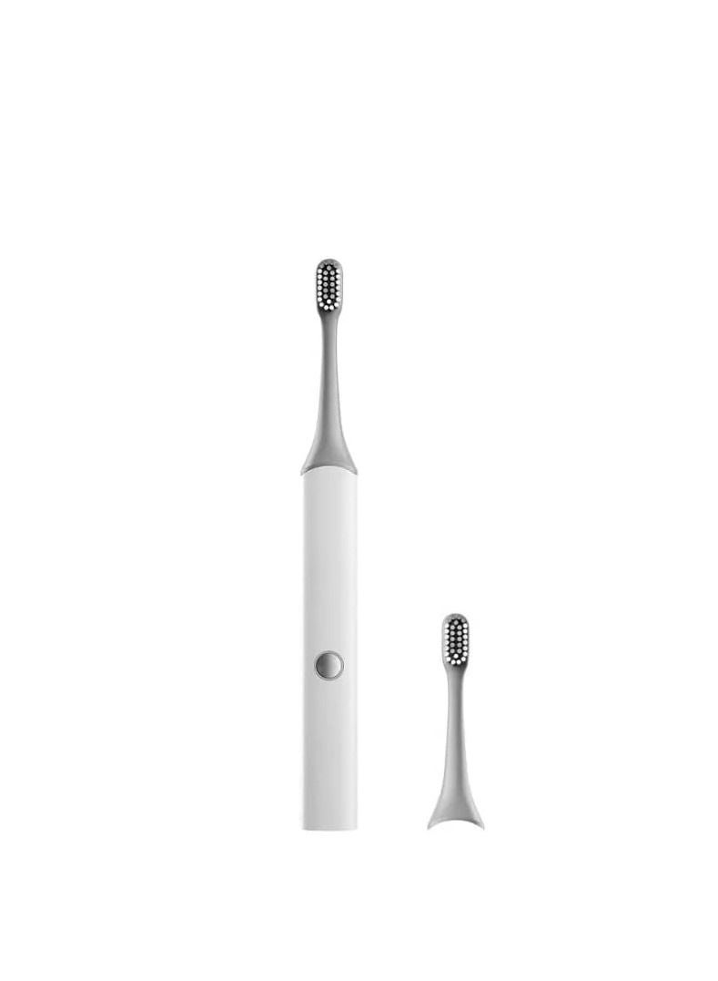 Xiaomi T+ IPX7 Electric Toothbrush Waterproof Rechargeable Automatic Sonic Toothbrush For Adults Three Modes Ultrasonic Toothbrush Replacement Heads.