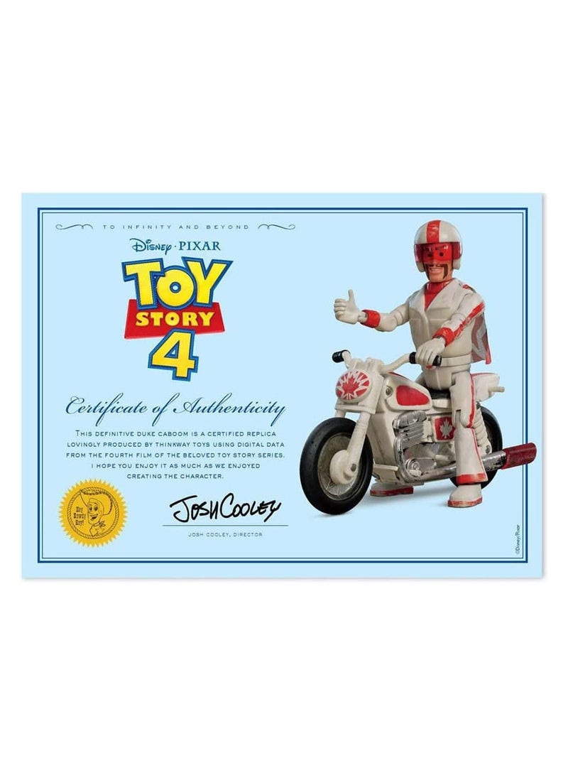 Toy Story Signature Collection | Duke Caboom Stunt Set with Jump & Wheelie Action