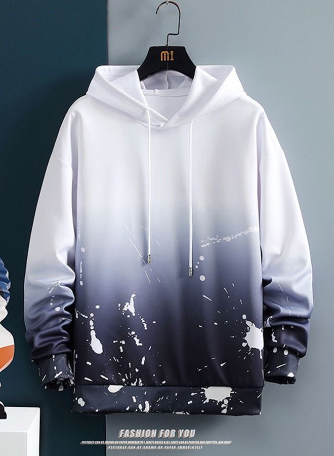 Men's Youth Thin Sweatshirt Korean Style Top Hoodie