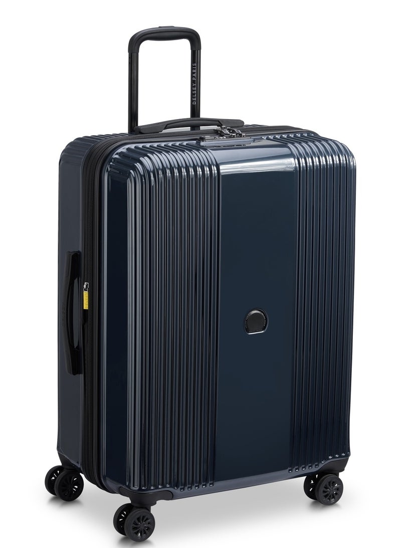 Delsey Ophelie 55+70+82cm Cabin & Check-In Luggage Trolley Set Ink Blue