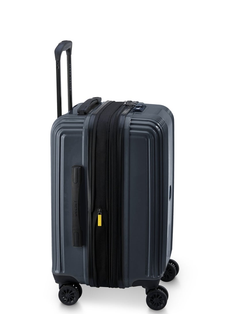 Delsey Ophelie 55+70+82cm Cabin & Check-In Luggage Trolley Set Ink Blue