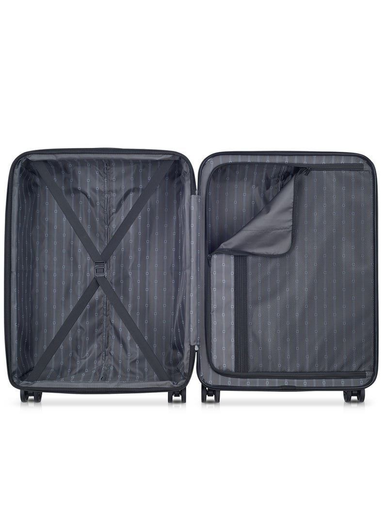 Delsey Ophelie 55+70+82cm Cabin & Check-In Luggage Trolley Set Ink Blue