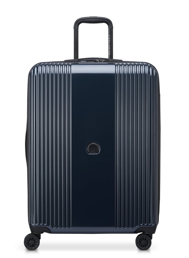 Delsey Ophelie 55+70+82cm Cabin & Check-In Luggage Trolley Set Ink Blue