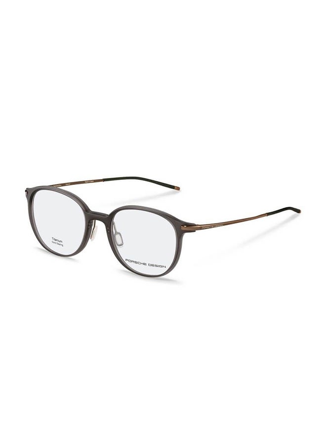 Unisex Round Eyeglasses - P8734 D 51 - Lens Size: 51 Mm