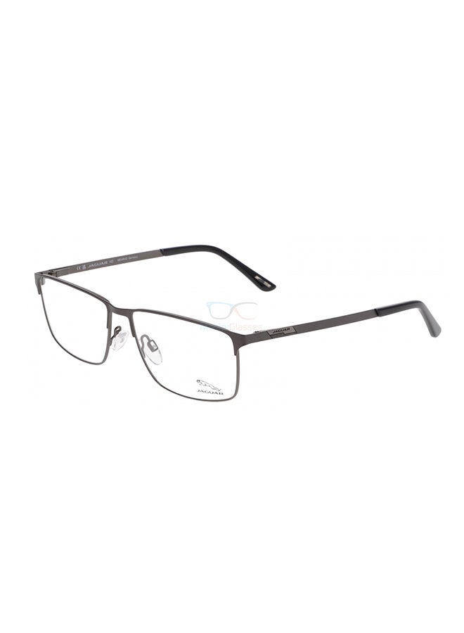 Unisex Rectangle Blue Light Filter Eyeglasses - MOD 33115 4200 57 - Lens Size: 60 Mm