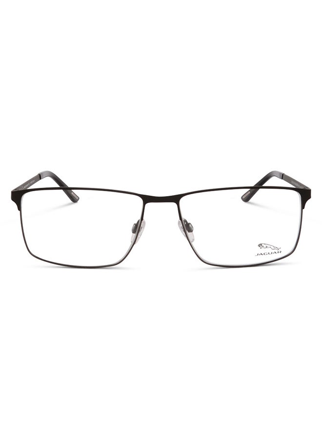 Unisex Rectangle Blue Light Filter Eyeglasses - MOD 33115 4200 57 - Lens Size: 60 Mm