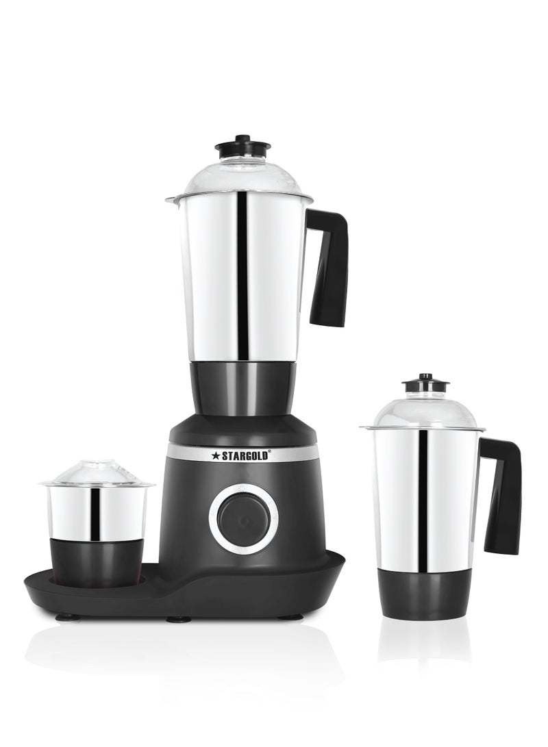 3 in 1 mixer grinder with stainless steel 800W powerful motor