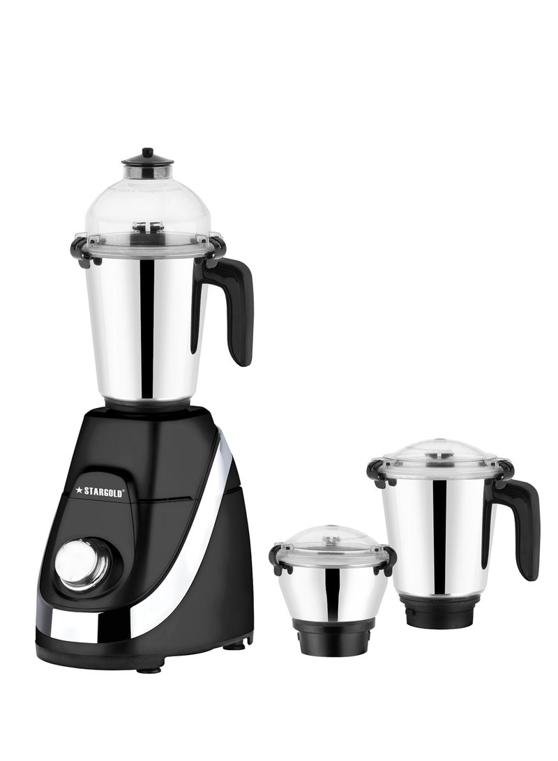 3 in 1 mixer grinder with stainless steel 850W powerful motor