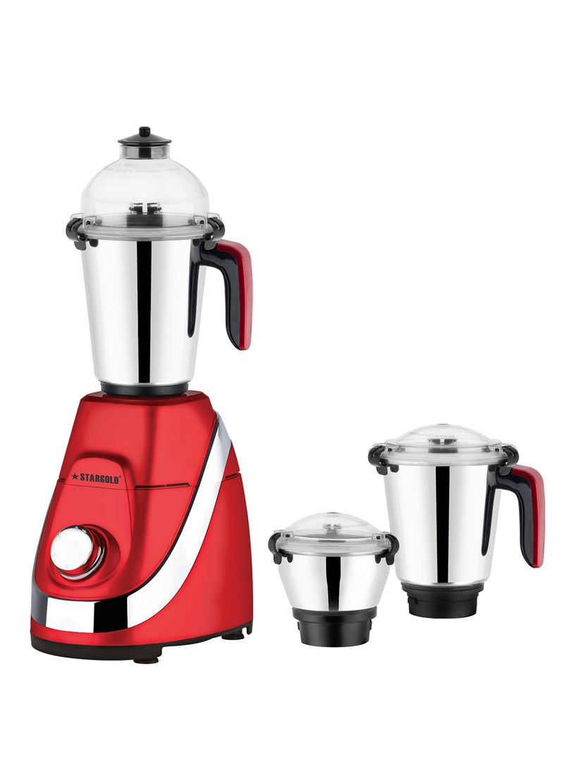 3 in 1 mixer grinder with stainless steel 850W powerful motor