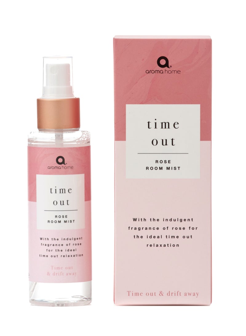 Time Out Rose Room Spray Infused With Rose Fragrance